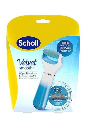 Scholl Expert Care, Hornhaut Entfernung für seidig weiche Füße,elektrischer Hornhautentferner schnell & Mühelos (mit Meeresmineralien Rolle für präzise Ergebnisse,1 Gerät inkl. Rolle)1 Stück(1er Pack)