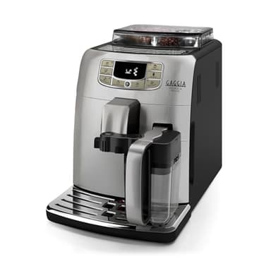Gaggia Velasca Prestige, Automatische Kaffeemaschine für Espresso und Cappuccino, Kaffeebohnen oder gemahlen, RI8263 / 01, Silber, 100% Made in Italy