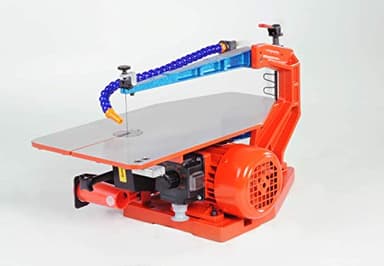 Hegner Feinschnittsäge Multicut 1 mit Fußpedal (elektr. Drehzahlregelung 400 – 1400 U/min; Dekupiersäge mit neigbarem Sägetisch, Durchgang: 36,5 cm; Höhe 50 cm) 01130000