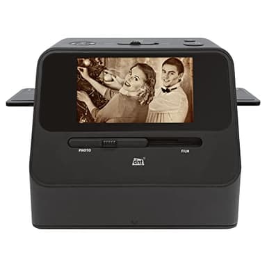 DNT 4-in-1 Kombi-Scanner SlideCopy PRO, 14 MP, Bildscanner, Fotos, Dias, Negative, Akkubetrieb, speichert auf SD-Karte, DNT000015