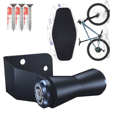 MIGHTY ENGINEERING Fahrrad Wandhalterung ONE4ALL – Vertikale Halterung für E-Bike, Rennrad & MTB | Felgenschonend & Stabil bis 35kg | Entwickelt in Berlin für Garage, Keller & Wohnung