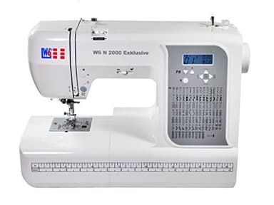 W6 WERTARBEIT W6 N 2000 Exklusive Computer-Nähmaschine-Nähen, Patchen, Quilten (100 Programme)