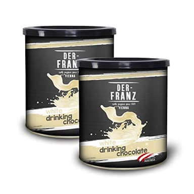 Der-Franz Weiße Trinkschokolade, 2 x 500 g