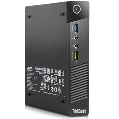 Lenovo Mini-PC Desktop-PC ThinkCentre M93p Tiny, Prozessor Core i7-4765T, 8 GB RAM, 240 GB SSD, Win 11 Pro (Generalüberholt)