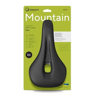 Ergon SMS Comp Men ergonomischer MTB E-Bike Fahrrad Sattel schwarz: Größe: M/L (12-16cm)