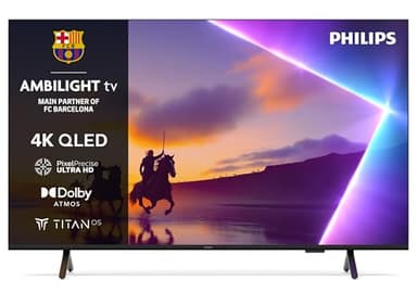 Philips Ambilight 50PUS8500 4K LED Smart TV - 50 Zoll Universal Flat-to-Wall-TV-Halterung, für 32-75"-LCD/LED-Fernseher, VESA-kompatibel 75x75-400 x 400 mm
