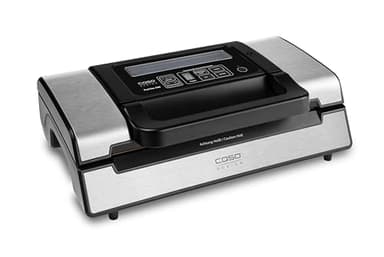 CASO FastVac 500 Gewerbevakuumierer - Testurteil Sehr Gut, Vakuumiergerät, Folienschweißgerät - doppelte Kolbenpumpe 20 Liter/Min., Vakuumierer doppelte Schweißnaht, inkl. 2 gratis Folienrollen