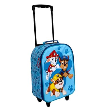 Undercover - Paw Patrol Kinder Trolley - geräumiges Hauptfach - idealer Reisebegleiter - verstellbare und fixierbare Teleskopstange