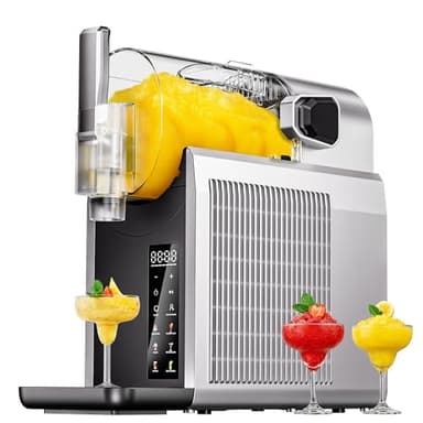 Slush Maschine ohne Eis, EASTPLUS NEU 2025 – Slushie Maker 2 L mit Schnellgefrierung, 6 Programmen & Selbstreinigung – Für Slushies, Margaritas, Milchshakes & mehr