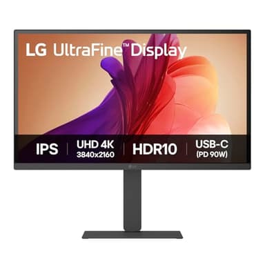 LG Ultrafine™ 27U730A-B.AEU (27 Zoll) 4K UHD IPS Monitor, HDR10, USB-C (90W), Schwarz