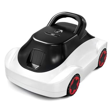 Poolroboter, Kabelloser Poolsauger Akku, Akku Poolroboter Kabellos, 180 Min Laufzeit, Starke Saugkraft, Intelligente Navigation, Ultrafeine Filtration, Auto-Parking, Poolsauger für Aufstellpool 200m²