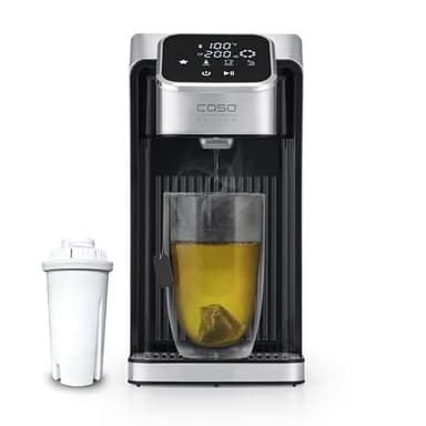 CASO HW 770 Advanced - Heißwasserspender, heißes Wasser in Sekunden, 13 Temperaturstufen (40-100°C), Memory-Funktion, spart bis zu 50% Energie gegenüber Wasserkochern, inkl. Wasserfilter
