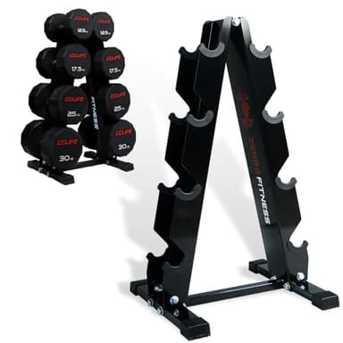 ZEERO Hantelständer Max.300Kg, 4/5 Ebenen Kurzhantel Rack, Passend zu hanteln und Kurzhanteln, Hantelregal für Zuhause, Hantelablage