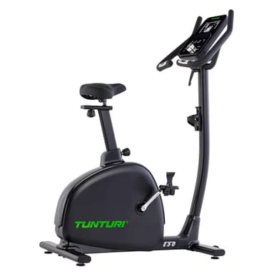 Tunturi Signature E50 Heimtrainer - Ergometer & Servomotor - Bluetooth - Fitnessbike mit 26 Trainingsprogrammen - Niedriger Einstieg - Comfort Plus Sattel