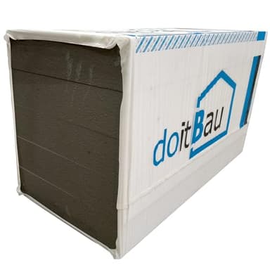 12m² doitBau EPS Dämmplatte WLG032 20mm Styropor Dämmung Fassadendämmung, Kellerdeckendämmung, Geschossdeckendämmung, Dachbodendämmung WDVS