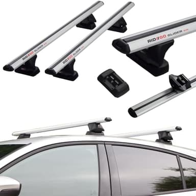 RIDIGO Dachträger für BMW 1er F20 3/5-Tür 2013-2019 Fixpunkte (ohne Reling) Silber