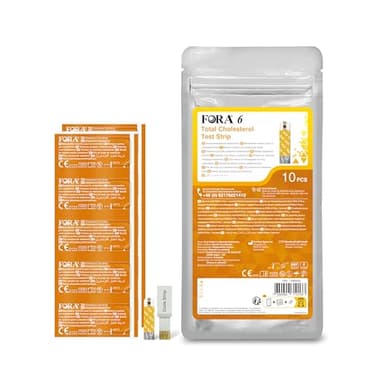 FORA Gesamtcholesterin-Teststreifen 10pcs