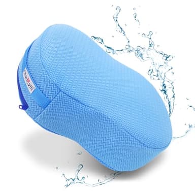 Charmyth Whirlpool Sitzkissen Sitzerhöhung Unterwasser, 40 x 30 x 12cm Badewannenkissen, rutschfest schnelltrocknend Hot Tub Booster Seat