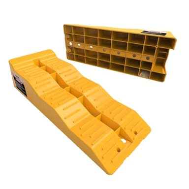 TOWKING Auffahrkeile für Wohnmobil -2PCS/1SET,Die maximale Tragfähigkeit beträgt bis zu 10 Tonnen - Auffahrkeile für Wohnwagen Wohnmobil & Anhänger