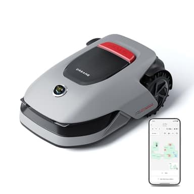 dreame Intelligenter Mähroboter A1 Pro ohne Begrenzungskabel, 3D-LiDAR, Drahtloser Umfang, 2000m², App-Steuerung, OmniSense Technologie, Intuitive Zonenverwaltung, Intelligente Hindernisvermeidung