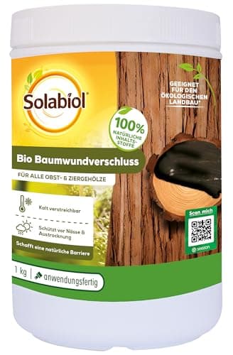 PROTECT HOME Solabiol Bio Baumwachs Wundverschluss für Bäume, 1 kg Dose