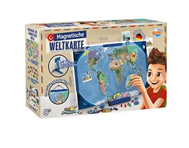 BUKI 7346DE - Magnetische Weltkarte - Deutsche Version