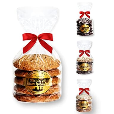 Nürnberger Elisen Lebkuchen - 5er-Pack - Natur