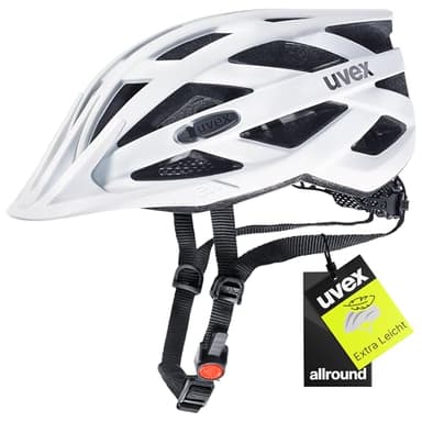 uvex i-vo cc - Leichter Allround-Helm für Damen und Herren - individuelle Größenanpassung - White matt - 52-57 cm