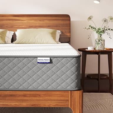 Molphit Matratze 160x190, Höhe 25cm mit Oeko-TEX Zertifiziert, Härtegrad H3 und H4, 7 Zonen Taschenfederkernmatratze mit Komfortschaum, Gewebe mit weicher, Langlebig & Hautfreundlich, 160x190x25cm