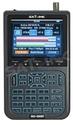 Satlink WS-6908P Professional Sat Messgerät Satfinder DVB-S TV