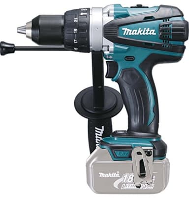 Makita Akku-Schlagbohrschrauber 18 V, im Makpac ohne Akku und Ladegerät, DHP458ZJ