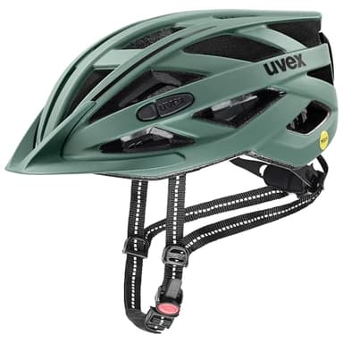 uvex City i-vo MIPS - Leichter Fahrradhelm für Damen und Herren - MIPS-Sysytem - waschbare Innenausstattung - Moss Green matt - 56-60 cm