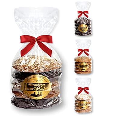 Nürnberger Elisen Lebkuchen - 5er-Pack - gemischt