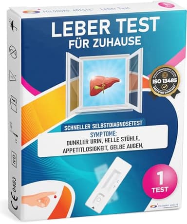 ADESTE LEBERTEST FÜR ZUHAUSE – Leberwerte Selbsttest