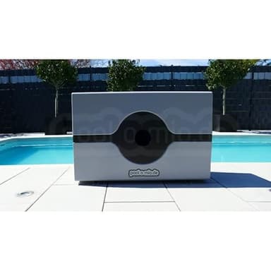 poolomio® EcoSpec13 Full Inverter Wärmepumpe für Pools bis 45 m³ - leise und effiziente Poolheizung - Heizleistung bis 12,9 kW – steuerbar per App über WiFi-Modul…