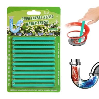 36Stück Abflussreiniger Sticks Mit Duft, Geruchskiller Abfluss Dusche, Desodorierungsmittel, Drain Cleaning Sticks, Kanalisation, Küche, Waschtisch, Badewanne,Reinigungsstab Für Entwässerungsrohre