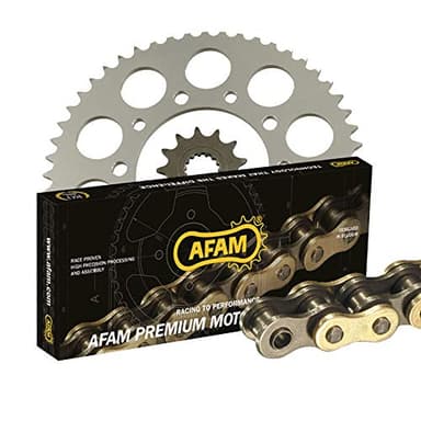 Kettensatz Kettenkit AFAM 428 R1-G kompatibel mit/passend für Yamaha YZF-R 125 ABS RE391 2019-2020
