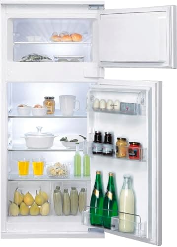 Bauknecht KDI 12S2 Einbau-Kühl-/Gefrierkombination, 173 l, elektronische Temperaturregelung, Abtauautomatik, LED-Beleuchtung, 36 dB leise, wechselbarer Türanschlag, Energieklasse E, Weiß