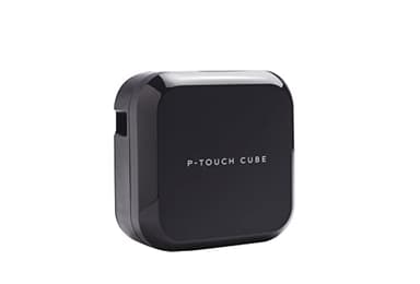Brother PT-P710BT, Monochrom, Etikettendrucker, P-Touch Cube Plus, Etikettierer, Verbindbar (PC und Bluetooth), Schwarz, 6.1 x 11.5 x 11.5 cm